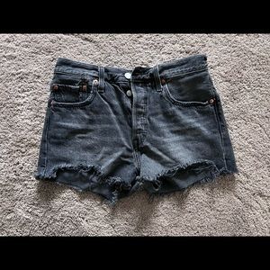 501 Levi Denim Shorts